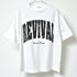 【RGY】REVIVAL 発泡PT ビッグシルエットTシャツ