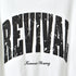 【RGY】REVIVAL 発泡PT ビッグシルエットTシャツ