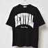 【RGY】REVIVAL 発泡PT ビッグシルエットTシャツ