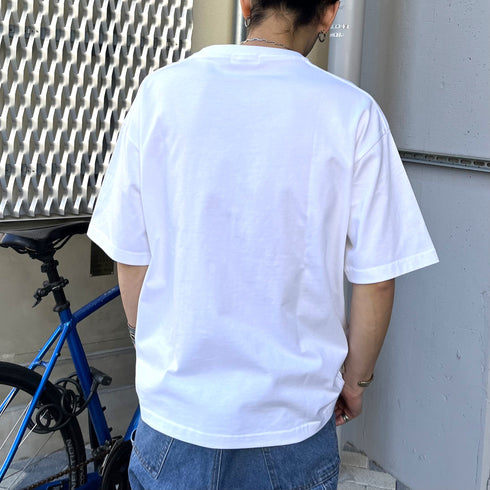 【RGY】DOWNER オーバルロゴ ビッグシルエットTシャツ