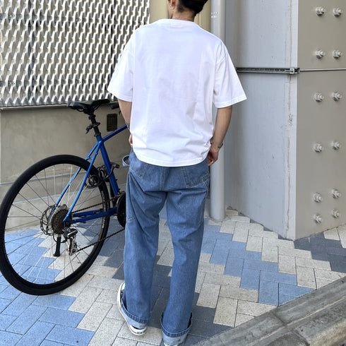 【RGY】DOWNER オーバルロゴ ビッグシルエットTシャツ