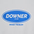 【RGY】DOWNER オーバルロゴ ビッグシルエットTシャツ