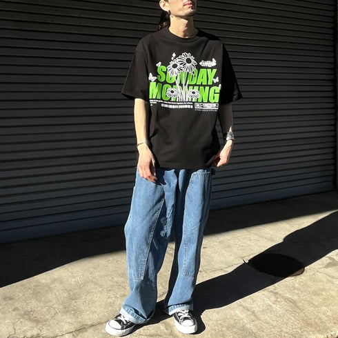 【RGY】SUNDAY MORNING ビッグシルエットTシャツ