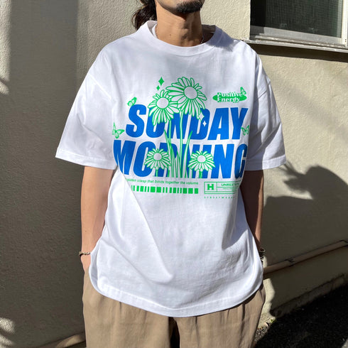【RGY】SUNDAY MORNING ビッグシルエットTシャツ
