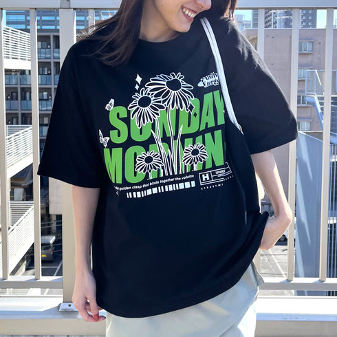 【RGY】SUNDAY MORNING ビッグシルエットTシャツ