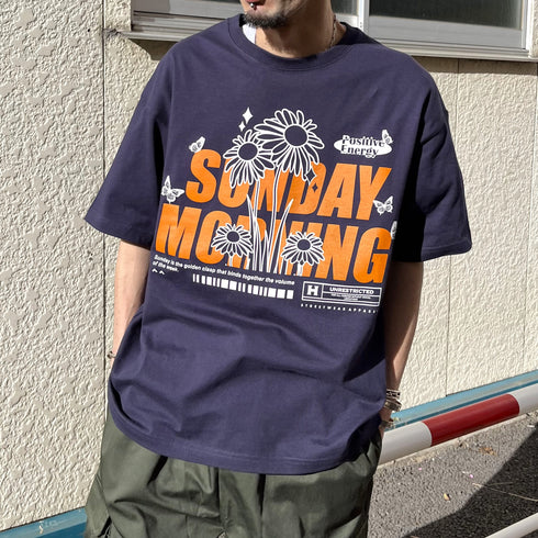 【RGY】SUNDAY MORNING ビッグシルエットTシャツ