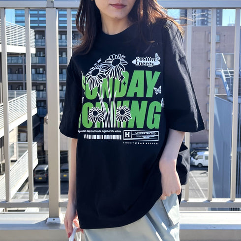 【RGY】SUNDAY MORNING ビッグシルエットTシャツ