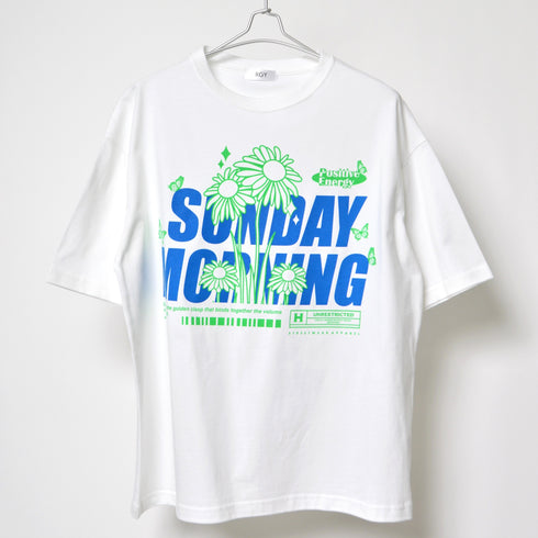 【RGY】SUNDAY MORNING ビッグシルエットTシャツ