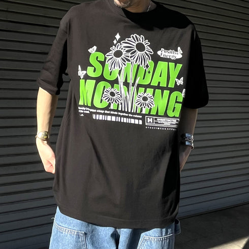 【RGY】SUNDAY MORNING ビッグシルエットTシャツ