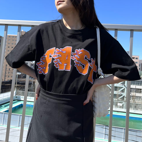 【RGY】FAST ビッグシルエットTシャツ