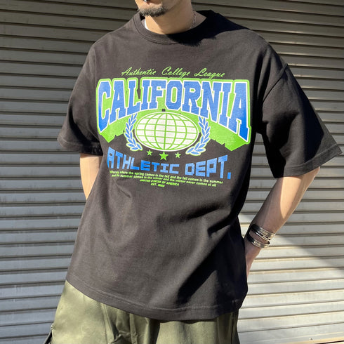 【RGY】CALIFORNIA ビッグシルエットTシャツ