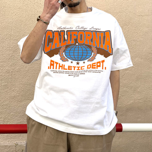 【RGY】CALIFORNIA ビッグシルエットTシャツ
