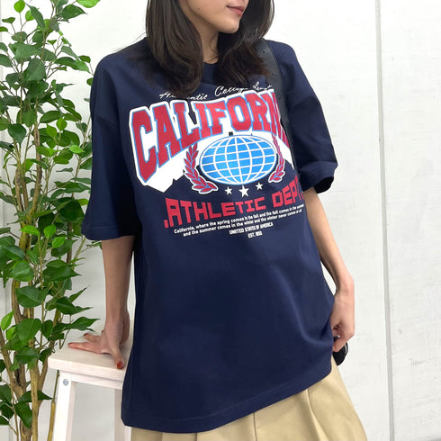 【RGY】CALIFORNIA ビッグシルエットTシャツ