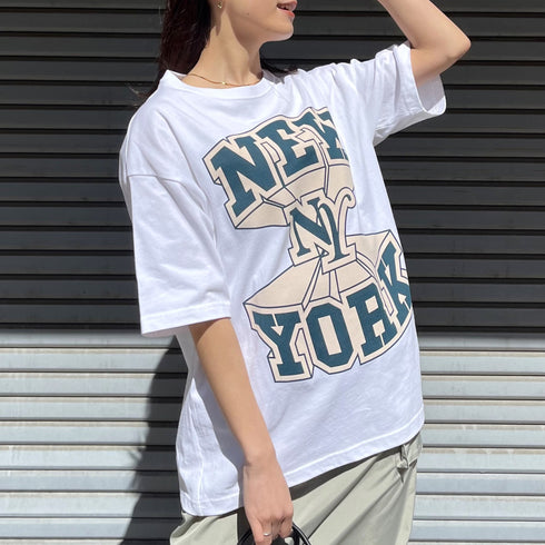 【RGY】NEWYORK ビッグシルエットTシャツ