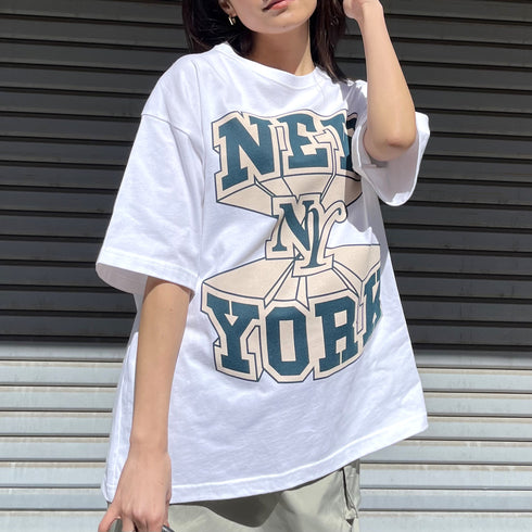 【RGY】NEWYORK ビッグシルエットTシャツ