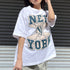 【RGY】NEWYORK ビッグシルエットTシャツ