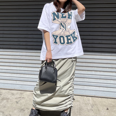 【RGY】NEWYORK ビッグシルエットTシャツ