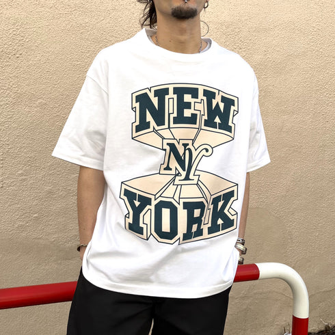 【RGY】NEWYORK ビッグシルエットTシャツ