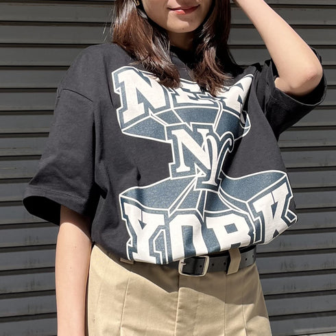 【RGY】NEWYORK ビッグシルエットTシャツ