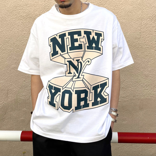 【RGY】NEWYORK ビッグシルエットTシャツ