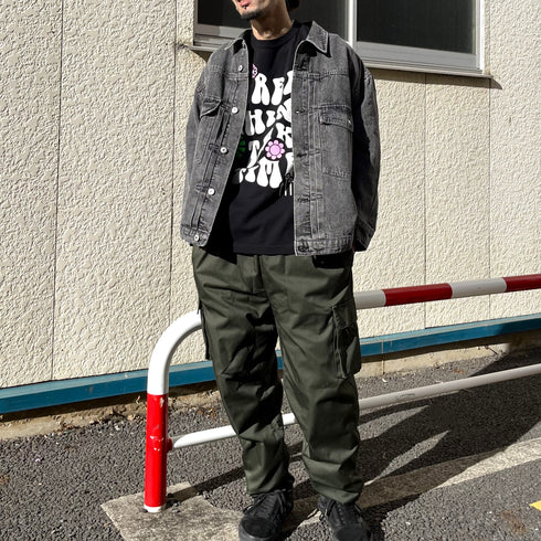 【RGY】レトロヒッピービッグシルエットTシャツ