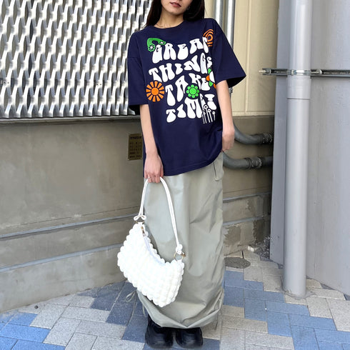 【RGY】レトロヒッピービッグシルエットTシャツ