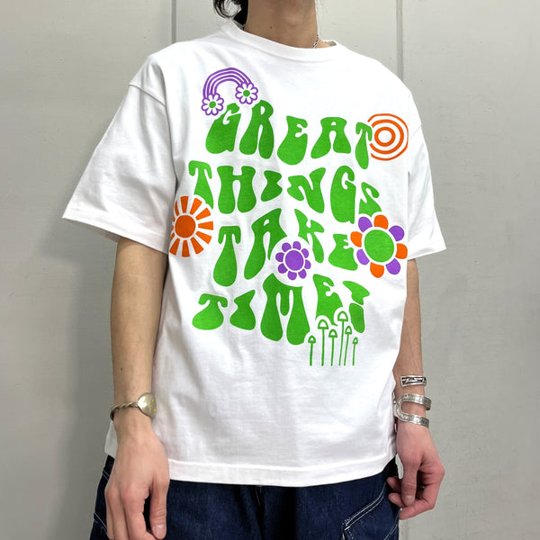 【RGY】レトロヒッピービッグシルエットTシャツ