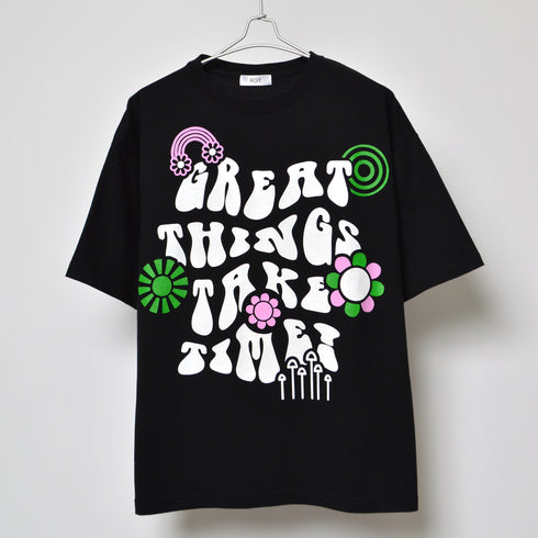 【RGY】レトロヒッピービッグシルエットTシャツ