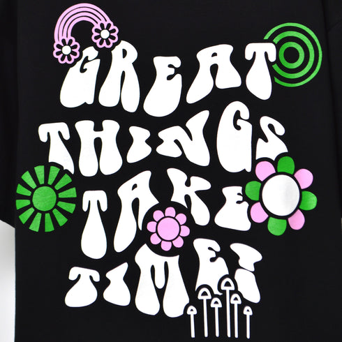 【RGY】レトロヒッピービッグシルエットTシャツ