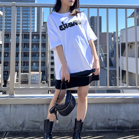 【RGY】ビリヤード両面プリント ビッグシルエットTシャツ