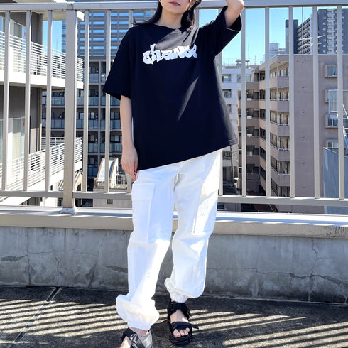 【RGY】ビリヤード両面プリント ビッグシルエットTシャツ