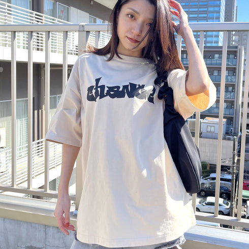 【RGY】ビリヤード両面プリント ビッグシルエットTシャツ
