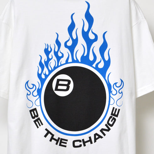 【RGY】ビリヤード両面プリント ビッグシルエットTシャツ