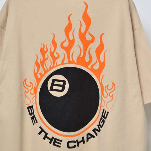 【RGY】ビリヤード両面プリント ビッグシルエットTシャツ