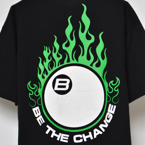 【RGY】ビリヤード両面プリント ビッグシルエットTシャツ