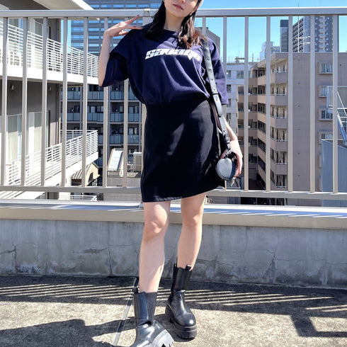 【RGY】ダイス両面プリント ビッグシルエットTシャツ