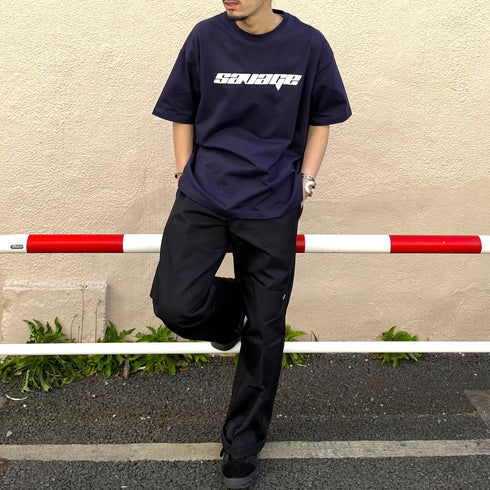 【RGY】ダイス両面プリント ビッグシルエットTシャツ