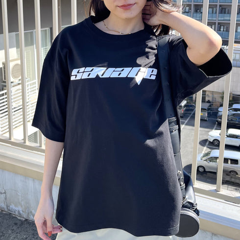 【RGY】ダイス両面プリント ビッグシルエットTシャツ