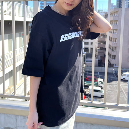 【RGY】ダイス両面プリント ビッグシルエットTシャツ