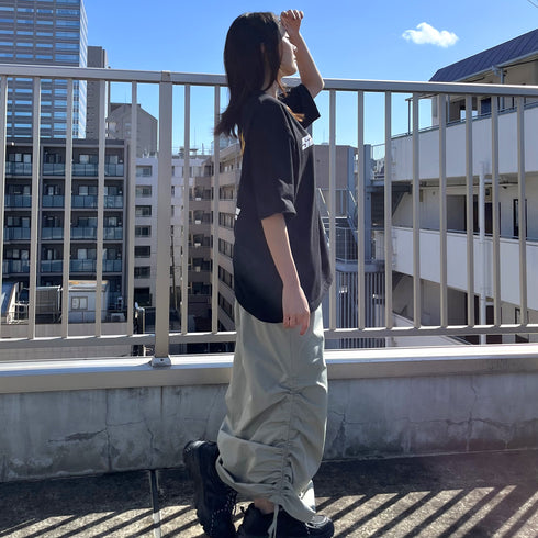 【RGY】ダイス両面プリント ビッグシルエットTシャツ