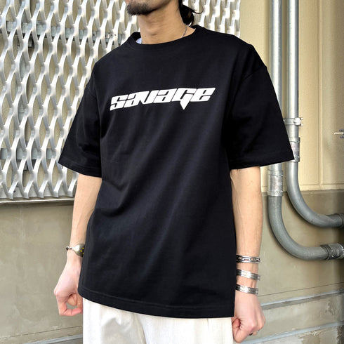 【RGY】ダイス両面プリント ビッグシルエットTシャツ