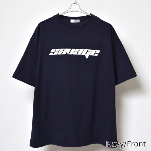 【RGY】ダイス両面プリント ビッグシルエットTシャツ