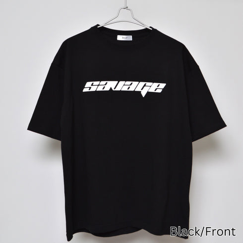 【RGY】ダイス両面プリント ビッグシルエットTシャツ