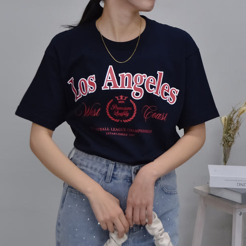 【RGY】LOS ANGELES プリントTシャツ