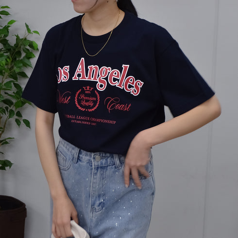 【RGY】LOS ANGELES プリントTシャツ