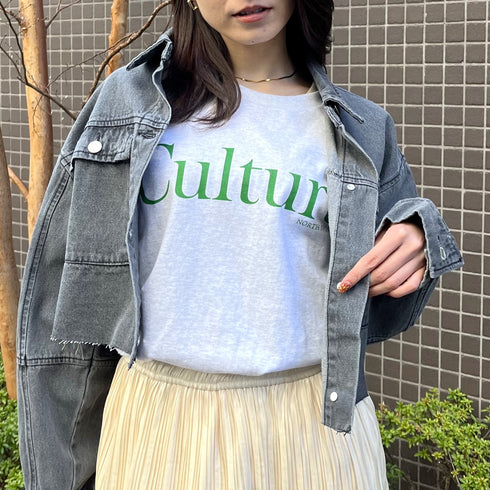 【RGY】CULTURE 両面プリントTシャツ