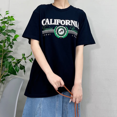 【RGY】CALIFORNIA Venice Beach デザインプリントTシャツ