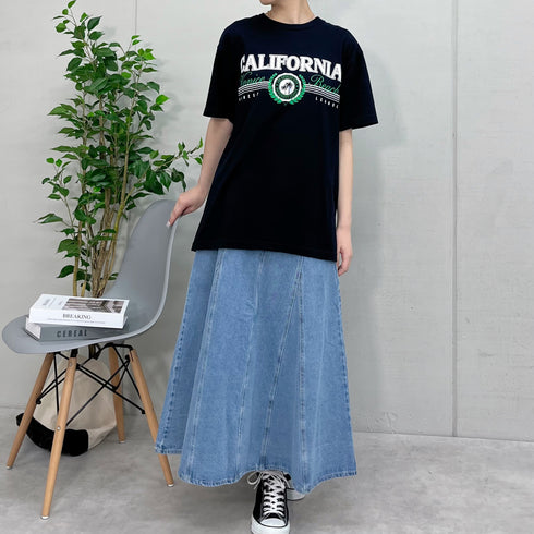 【RGY】CALIFORNIA Venice Beach デザインプリントTシャツ