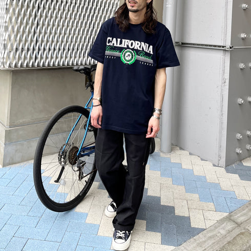 【RGY】CALIFORNIA Venice Beach デザインプリントTシャツ