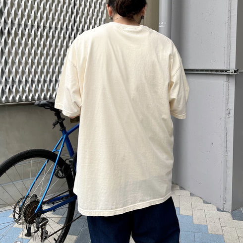 BACK TO NATURE ピグメント加工 ビッグシルエットTシャツ